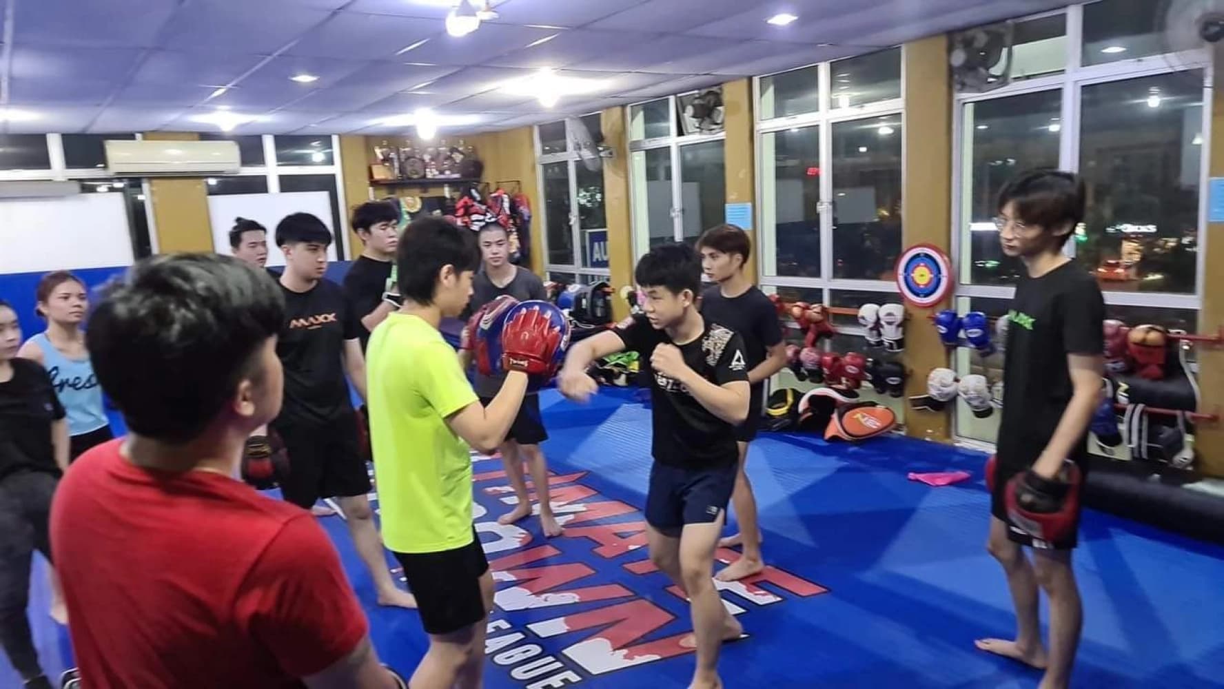 Training at Ultimate MMA Academy Johor Bahru