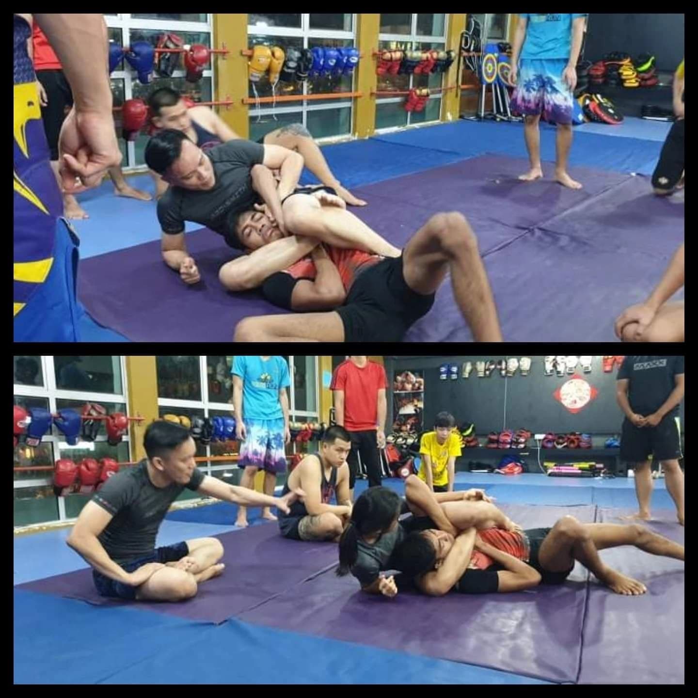 Submission Grappling class at Ultimate MMA Academy